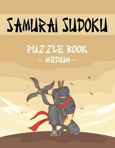 Samurai Sudoku Puzzle Book - Medium