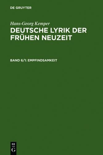 Empfindsamkeit: (English)