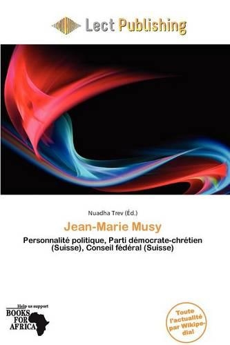 Jean-Marie Musy: (French)