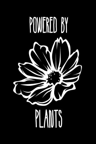 Vegan Travelers Notebook: Powered By Plants Vegetarian Vegan Travelling Notebook Journal for coworkers and students, sketches ideas and To-Do lists, Medium College-ruled note