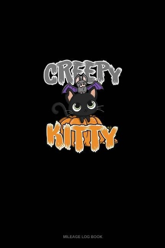 Creepy Kitty: Mileage Log Book(1936 Mileage Log Book)
