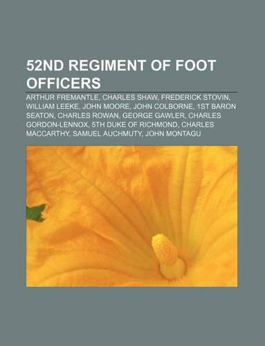 52nd Regiment of Foot Officers