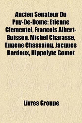 Ancien Snateur Du Puy-de-Dme