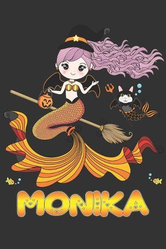 Monika: Monika Halloween Beautiful Mermaid Witch Want To Create An Emotional Moment For Monika?, Show Monika You Care With This Personal Custom Gift With Mo