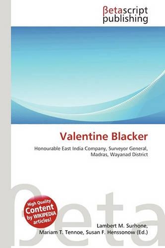 Valentine Blacker