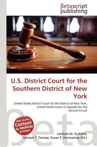 U.S. District Court for the Southern District of New York