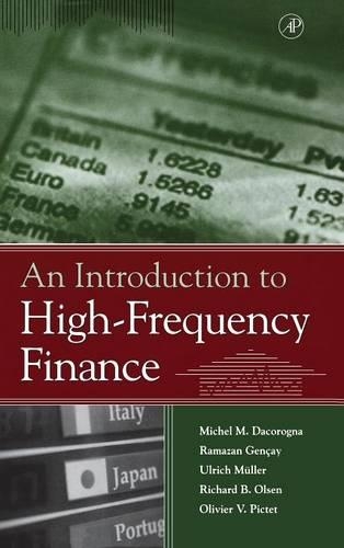 Introduction to High-Frequency Finance: (English)