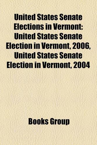 United States Senate Elections in Vermont