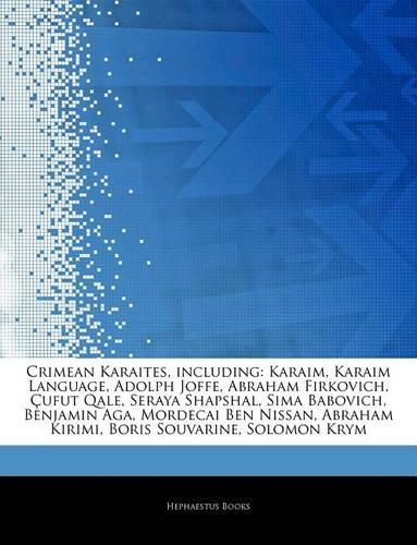 Articles on Crimean Karaites, Including