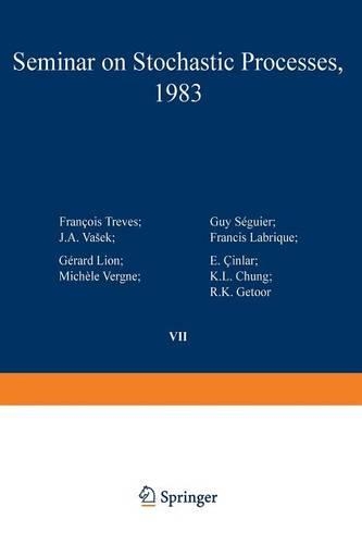Seminar on Stochastic Processes, 1983