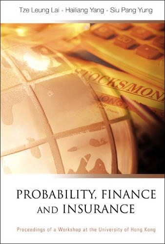 Probability, Finance and Insurance