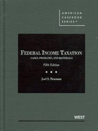 Federal Income Taxation