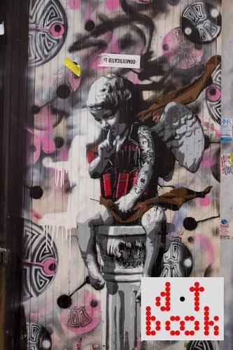 The Dot Book - A Dot Grid Notebook for Graphic Designers - Graffiti Series