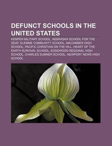 Defunct Schools in the United States