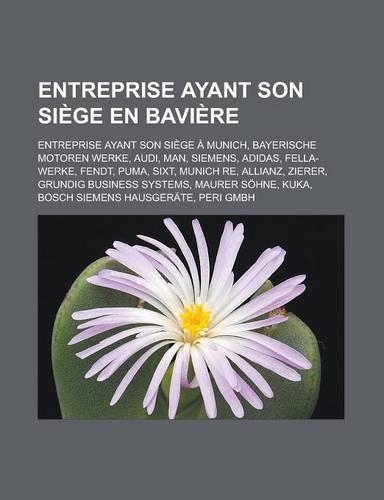 Entreprise Ayant Son Siege En Baviere