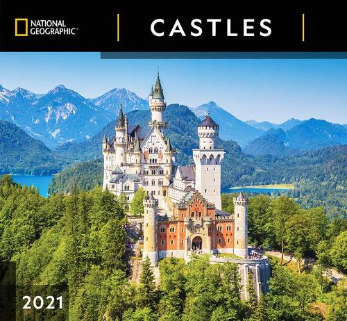 Cal 2021- National Geographic Castles Wall