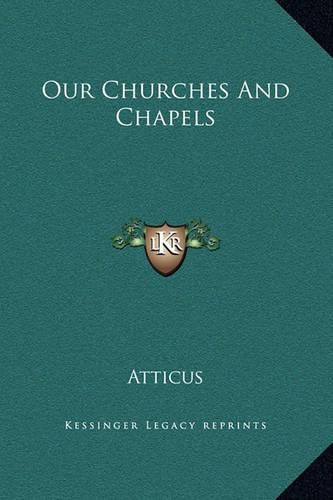 Our Churches And Chapels