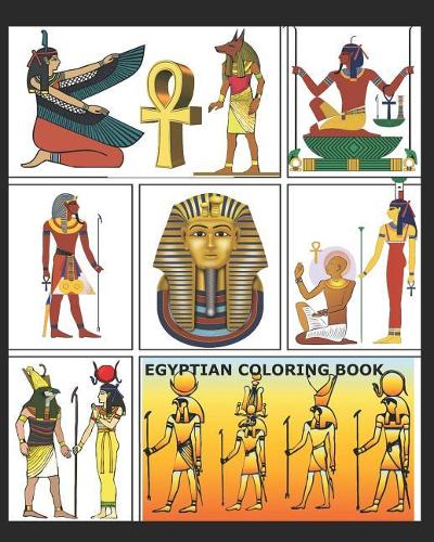 Egyptian Coloring Book
