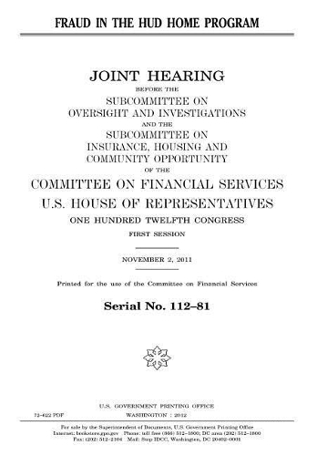 Fraud in the HUD Home Program