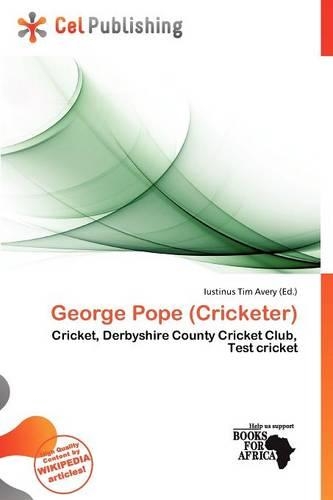 George Pope (Cricketer)