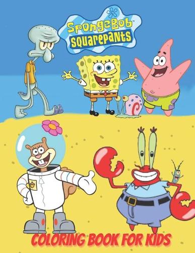 Coloring book for kids Spongebob Squarepants