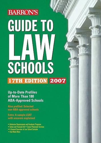Barron's Guide to Law Schools