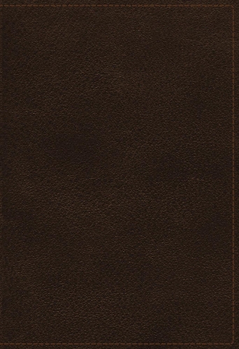 NKJV Study Bible, Premium Calfskin Leather, Brown, Full-Color, Thumb Indexed, Comfort Print