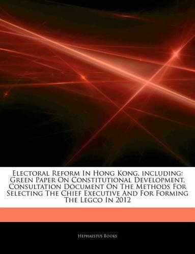 Articles on Electoral Reform in Hong Kong, Including