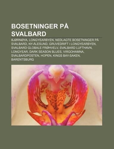 Bosetninger Pa Svalbard