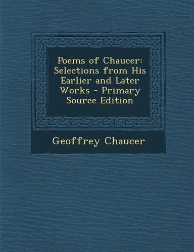 Poems of Chaucer