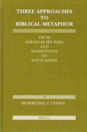 Three Approaches to Biblical Metaphor