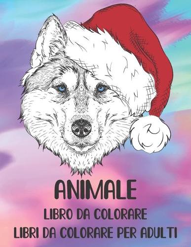 Libro da colorare - Libri da colorare per adulti - Animale