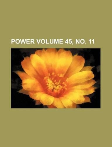 Power Volume 45, No. 11