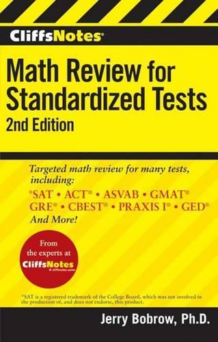 Cliffsnotes Math Review for Standardized Tests, 2nd Edition