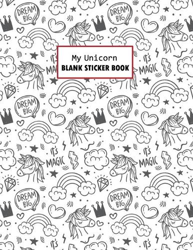 My Unicorn Blank Sticker Book