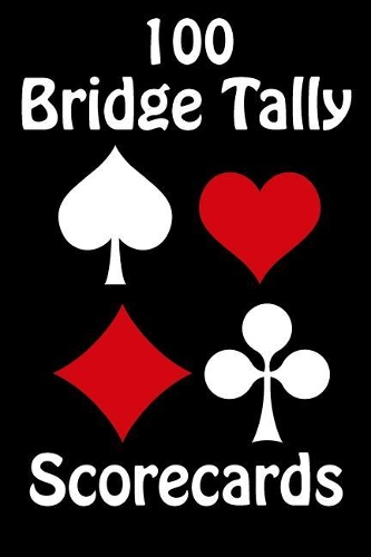 100 Bridge Tally Scorecards