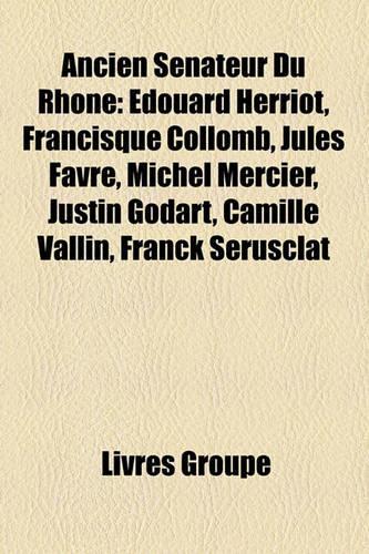 Ancien Snateur Du Rhne