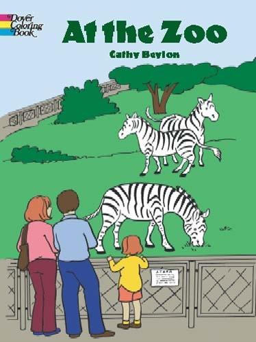 At the Zoo: (Dover Coloring Books)