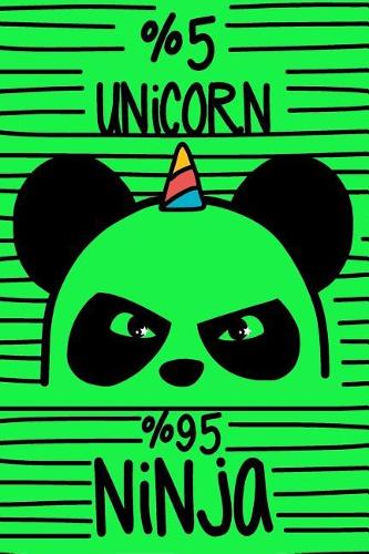 5% Panda 95% Ninja 12 Month Academic Journal For Students, Teachers & Parents