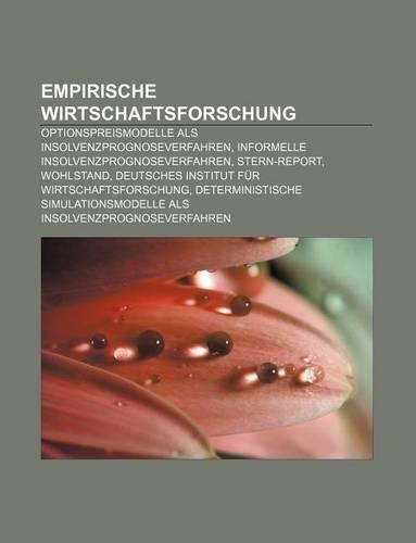 Empirische Wirtschaftsforschung: Optionspreismodelle ALS Insolvenzprognoseverfahren, Informelle Insolvenzprognoseverfahren, Stern-Report(German)