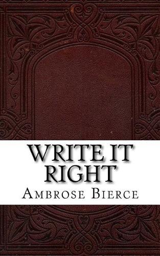 Write It Right
