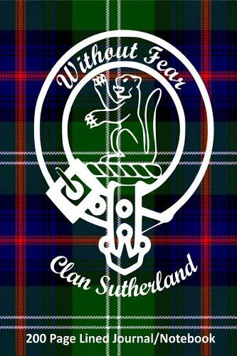 Clan Sutherland 200 Page Lined Journal/Notebook