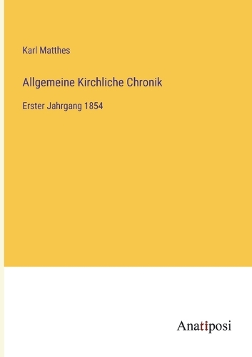 Allgemeine Kirchliche Chronik