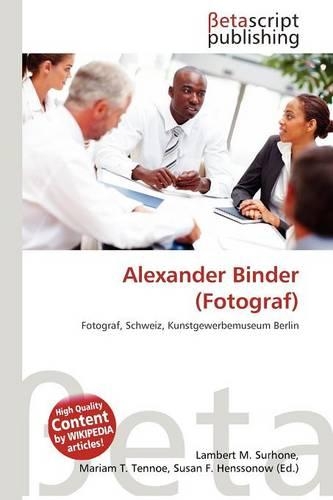 Alexander Binder (Fotograf)
