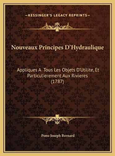 Nouveaux Principes D'Hydraulique