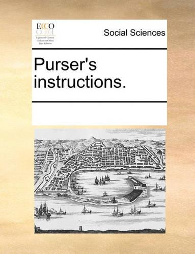Purser's Instructions.