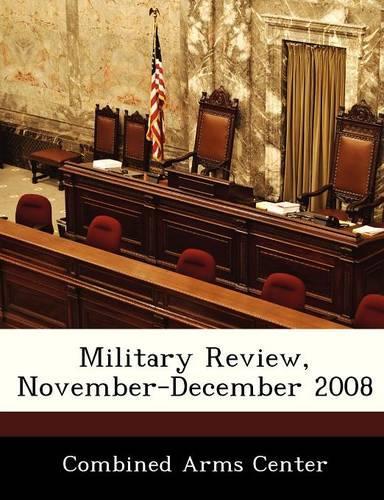 Military Review, November-December 2008: (English)