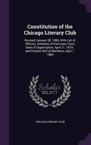 Constitution of the Chicago Literary Club