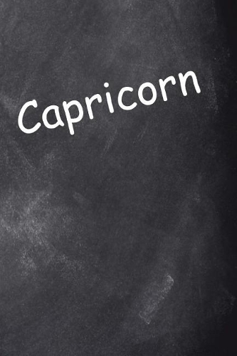 2019 Daily Planner Capricorn Zodiac Horoscope Chalkboard 384 Pages