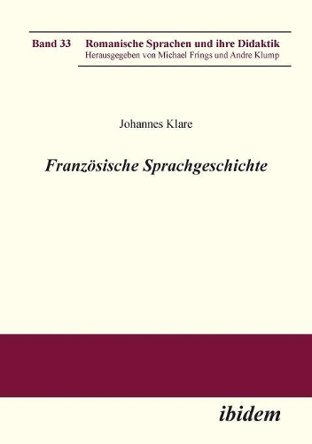 Franz�sische Sprachgeschichte.